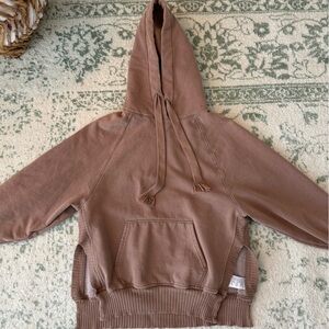 American Eagle Brown Oversized Hoodie